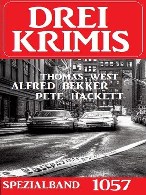 cover image of Drei Krimis Spezialband 1057